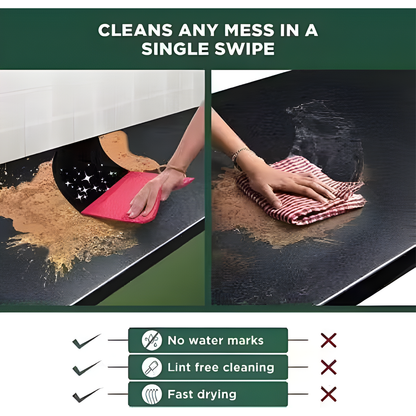 Reusable & Washable Cellulose Sponge Wipes for Kitchen Cleaning (Multicolor, Pack of 5)